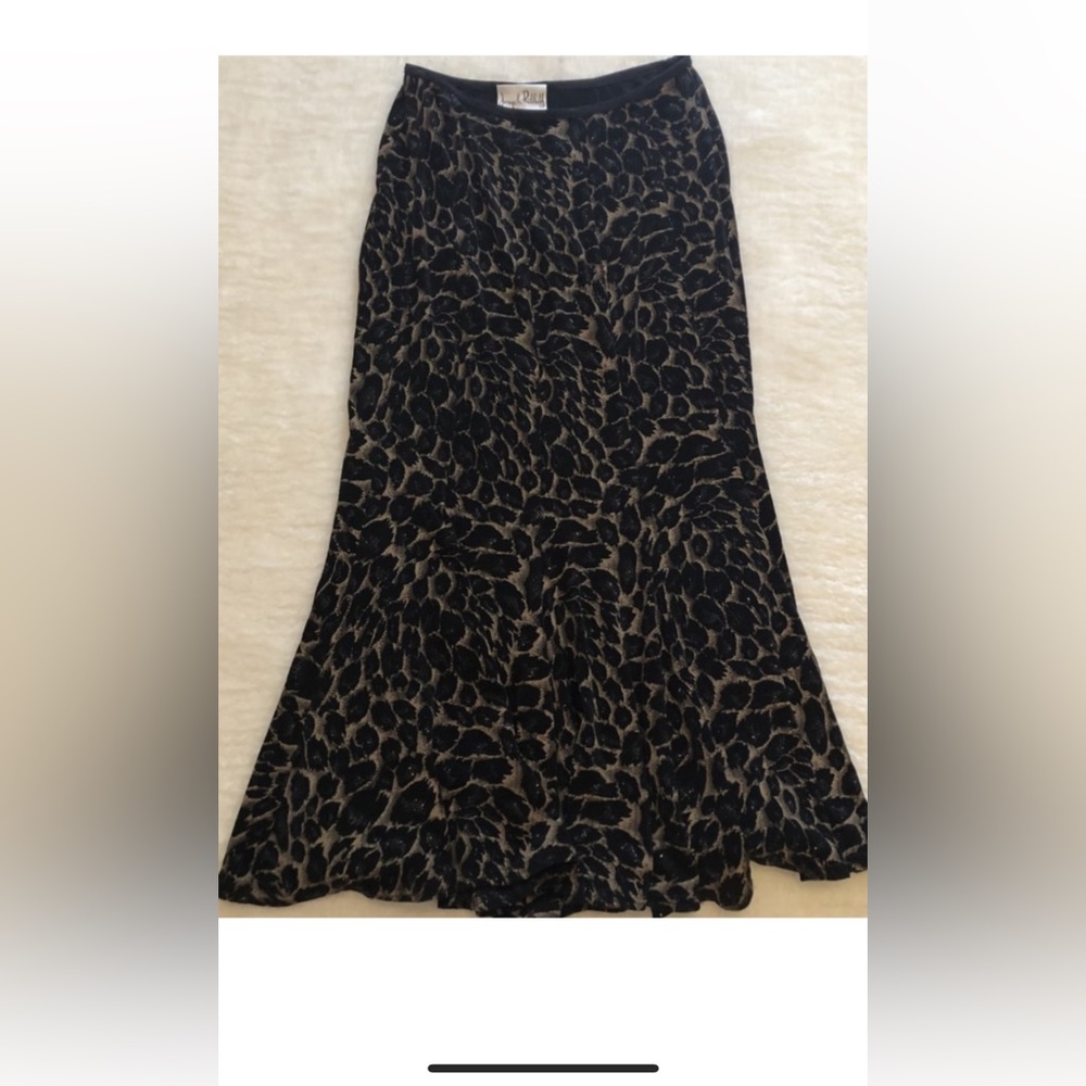 Joseph Ribkoff Leopard Print Skirt